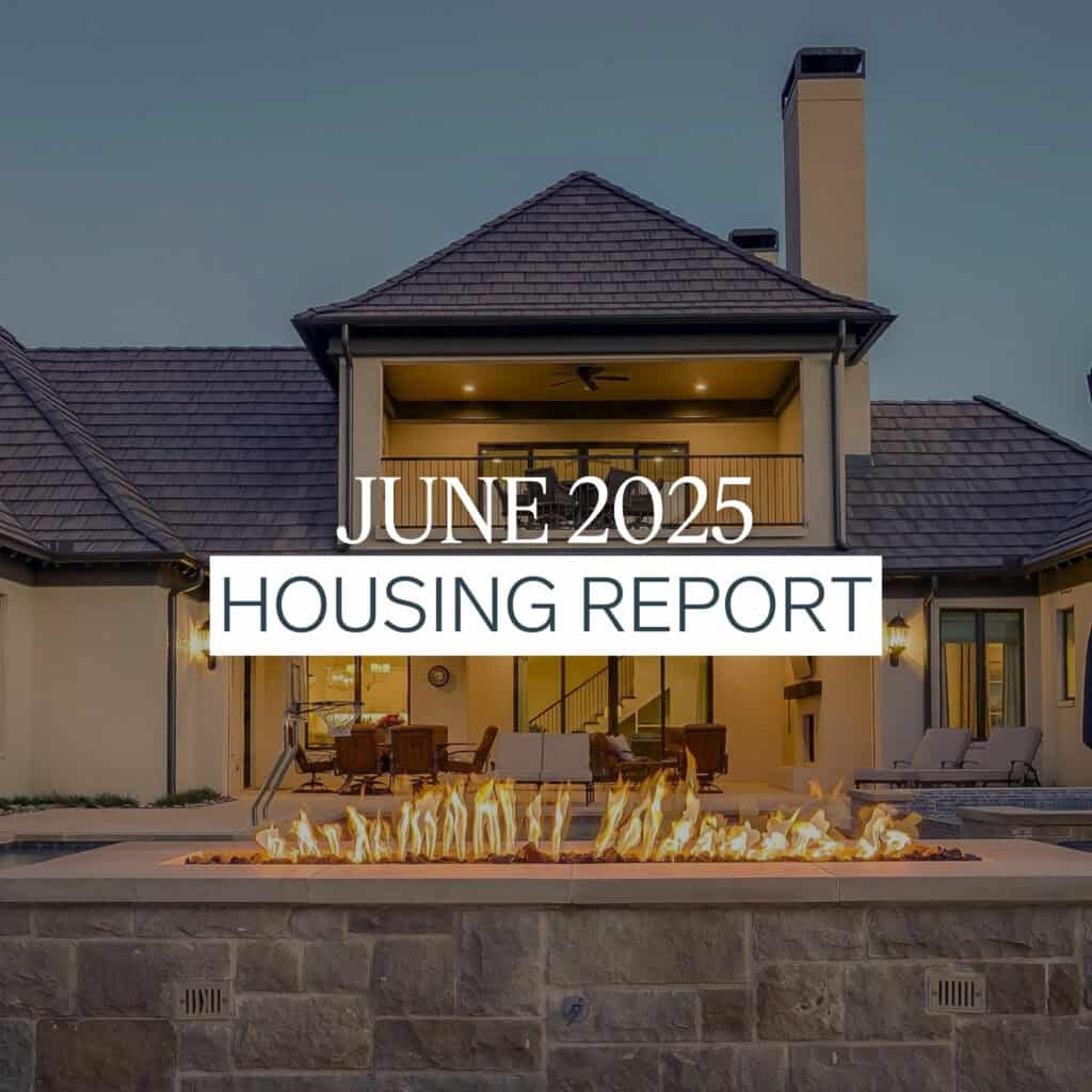 An image that shows 1 Housing Report June 2025