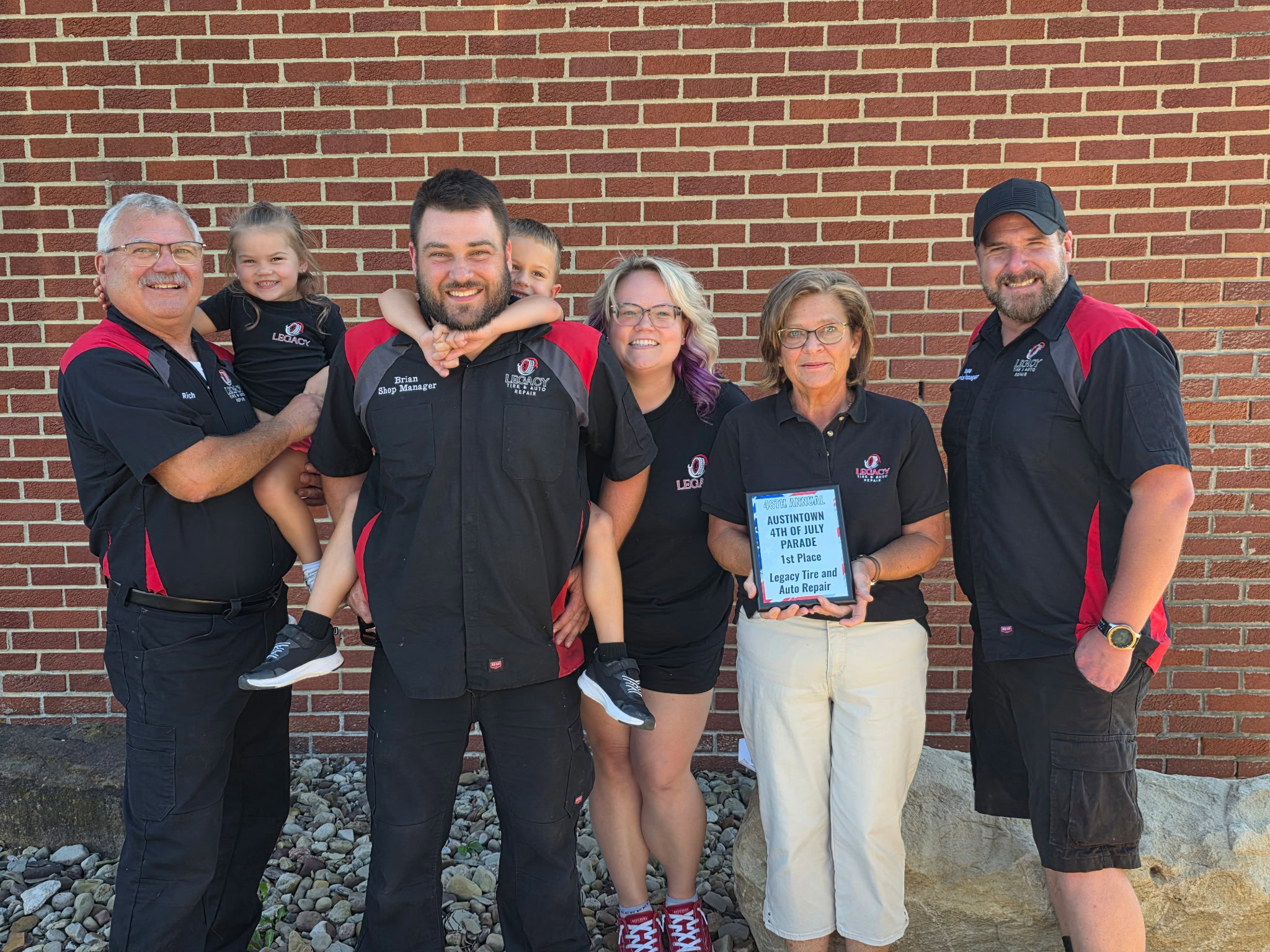 Legacy Celebrates 4th of July Parade First Place Win, Donates Prize Money