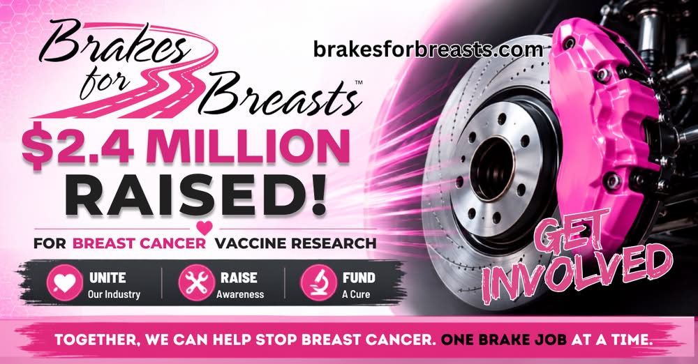 Legacy Joins Brakes for Breasts to Help Put the Brakes on Breast Cancer