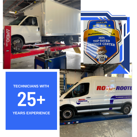 Commercial fleet vehicle maintenance and repair services in Florida.