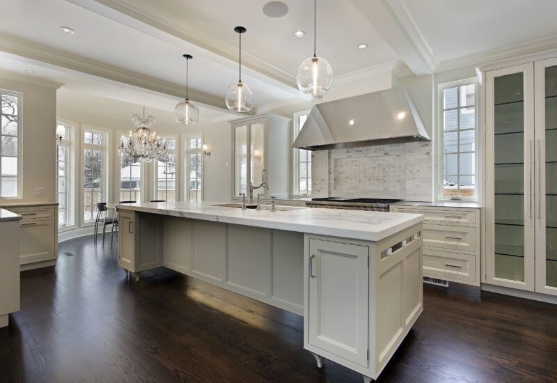 Modern Kitchen In New Construction Home