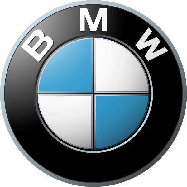 BMW logo close-up for automotive excellence.