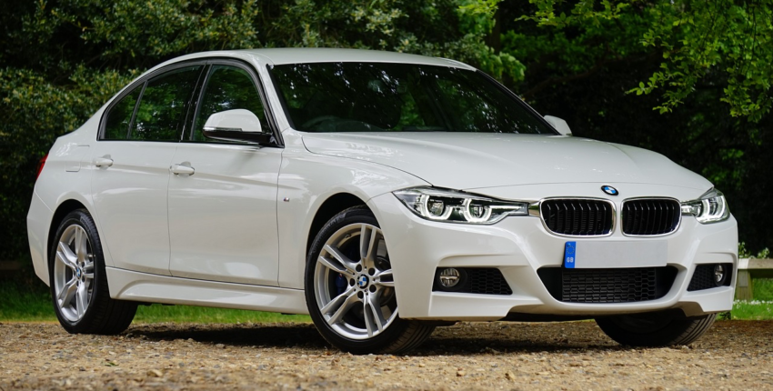 BMW sedan with expert mechanic service at MADA Autosport Inc. for reliable BMW repairs and maintenan.