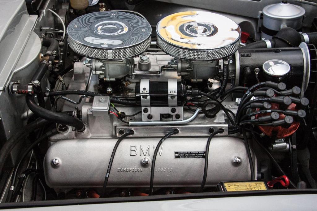 BMW engine electrical components for diagnosis and repair.