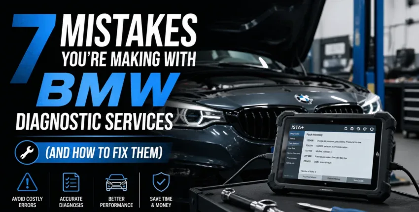 BMW diagnostic tools and services at MADA Autosport Inc. for accurate repairs and vehicle performanc.
