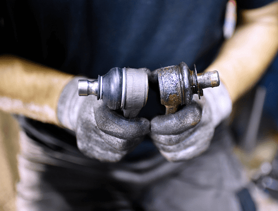 Auto suspension part repair by Maryland Motor Werkz, expert vehicle maintenance in Maryland.