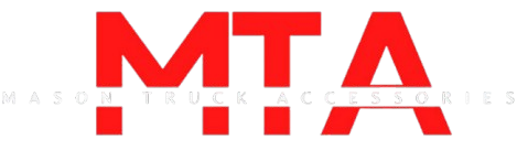 Mason Truck Accessories footer logo with bold red "MTA" initials.