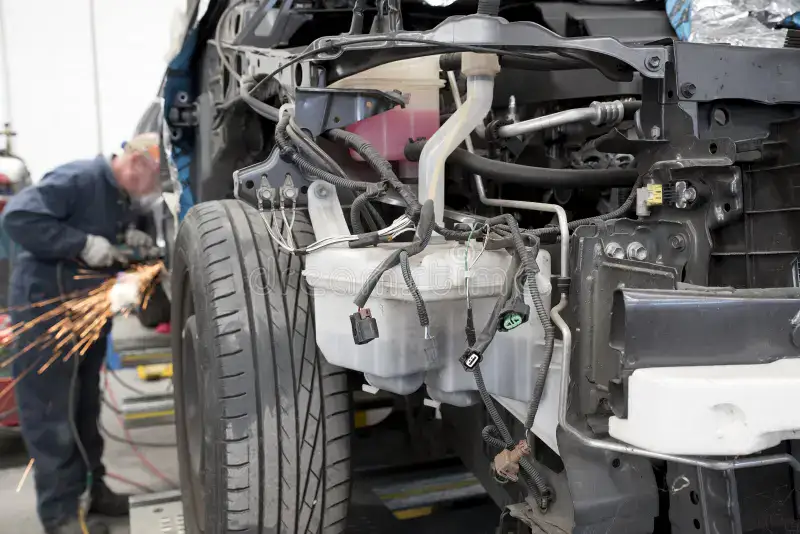 Vehicle engine repair and diagnostics for trucks.