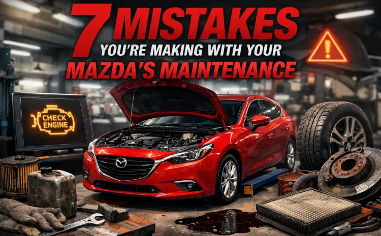  7 Mistakes You’re Making with Your Mazda’s Maintenance