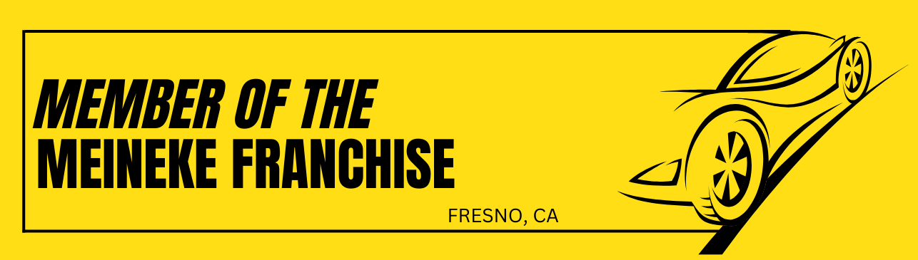Reliable car care services at Meineke Car Care Center Fresno, CA, specializing in brakes, oil change.