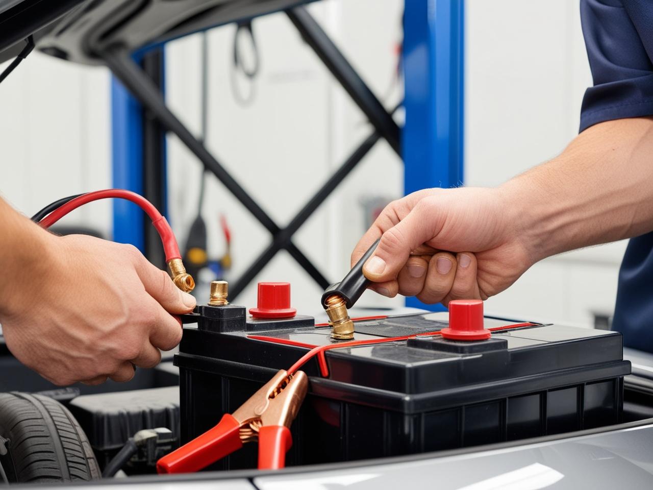 Battery testing and maintenance for vehicle reliability and performance.