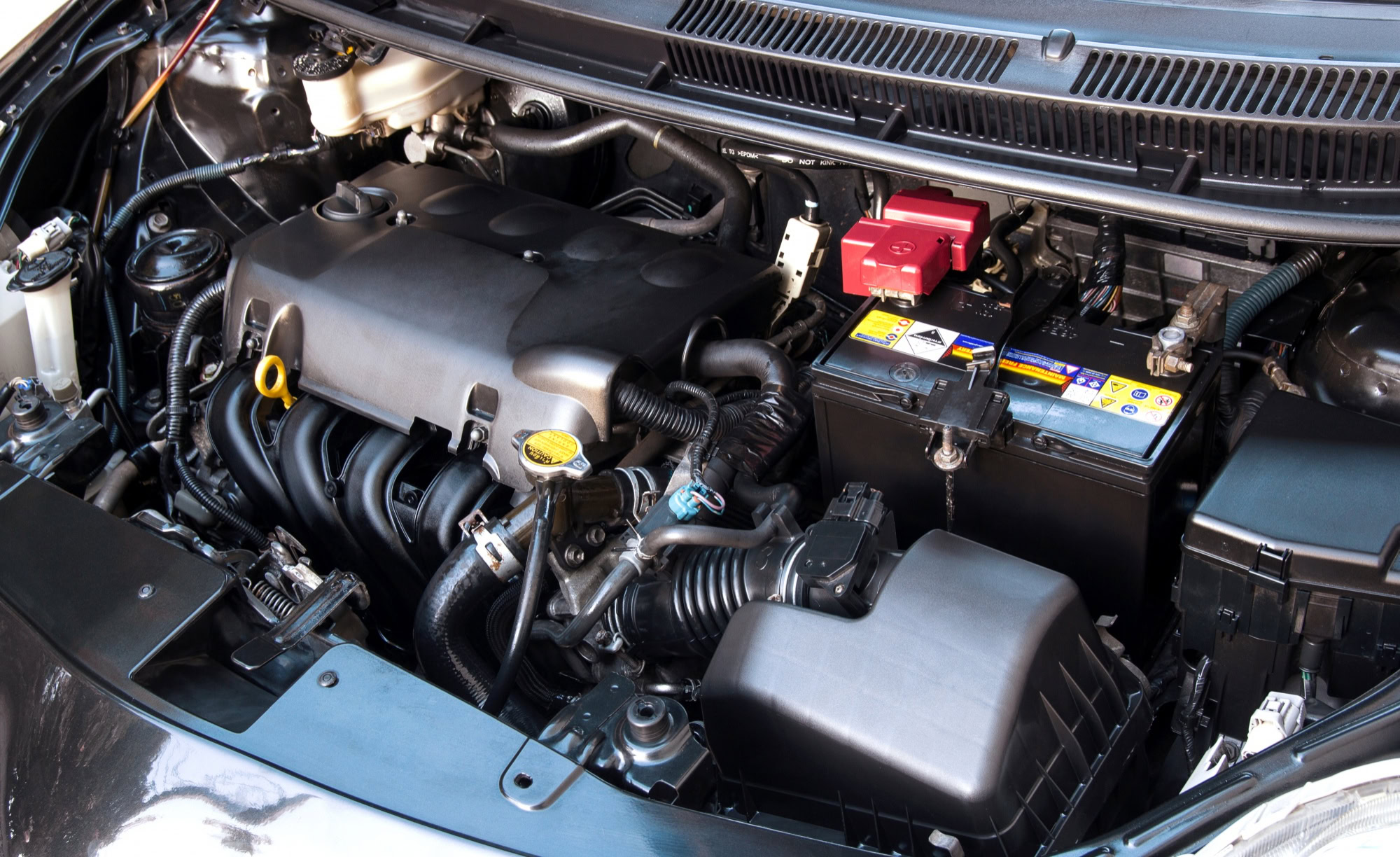 A look inside the engine bay