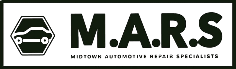 Midtown Automotive Repair Specialists logo with wrench and car icon.