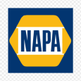 NAPA Auto Parts logo for automotive parts and services.