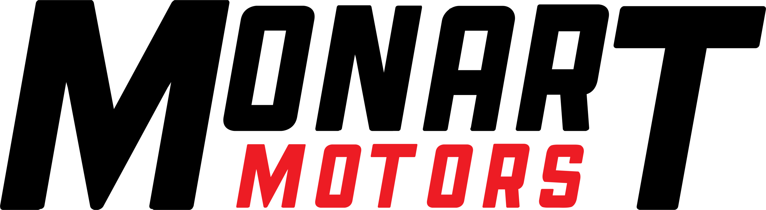 Modern car dealership with a variety of vehicles at Monart Motors.