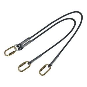 Twin Restraint Rope Lanyard( karabiner/karabiner)
