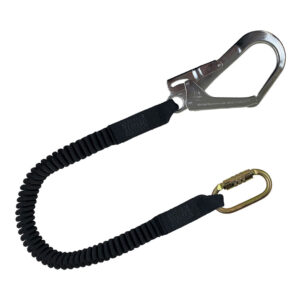 restraint elastic lanyard karabiner/scaffold hook