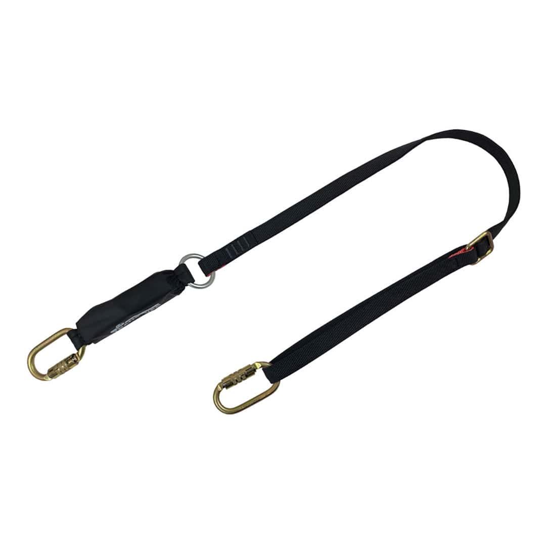 lite adjustable shock pack single leg karabiner/karabiner
