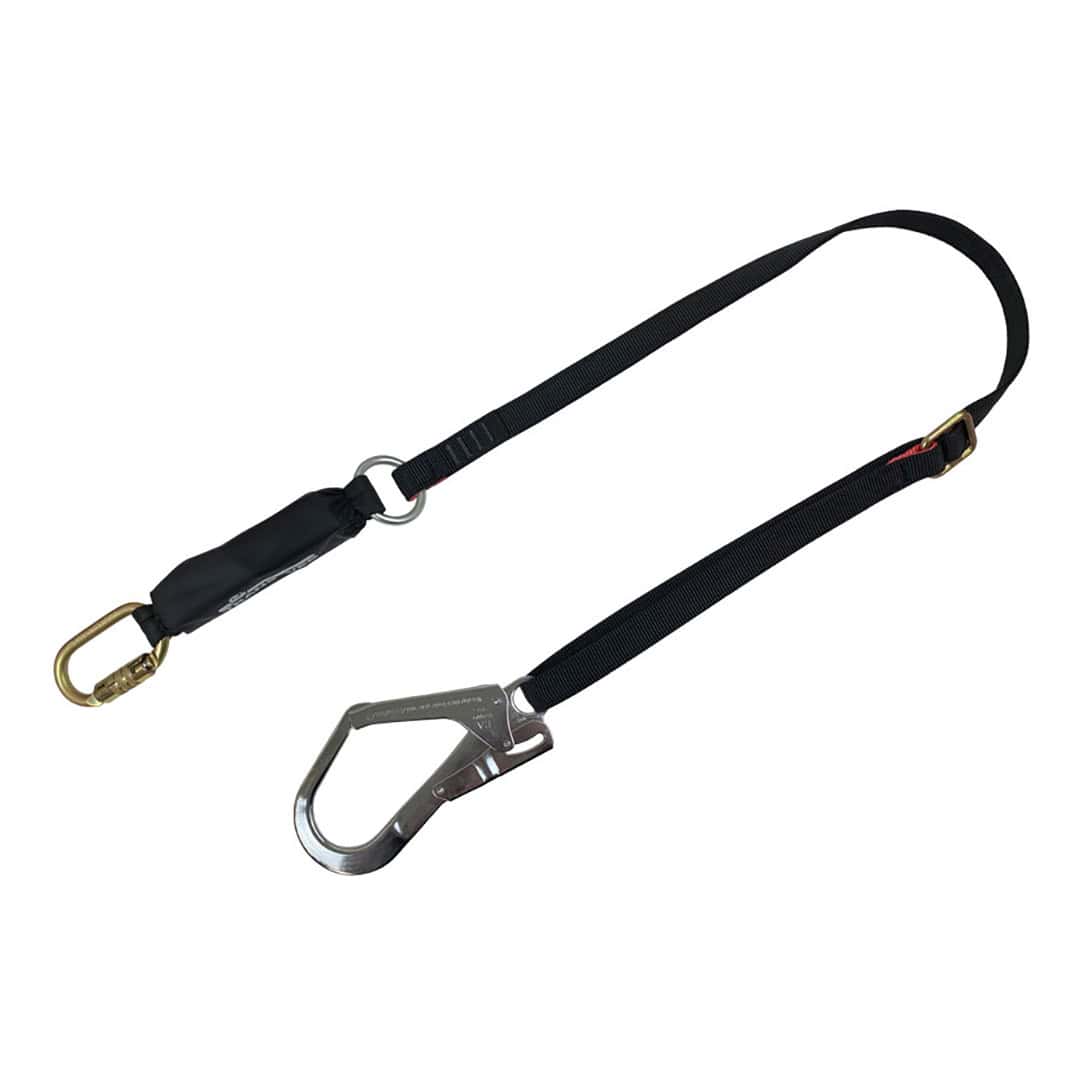 lite adjustable shock pack twin pack karabiner/scaffold hook