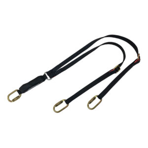 lite adjustable shock pack twin leg karabiner/karabiner