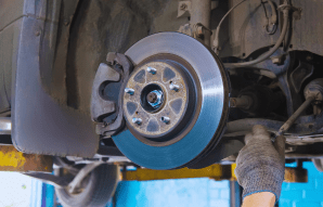 Brake disc and caliper repair for vehicle maintenance and safety.