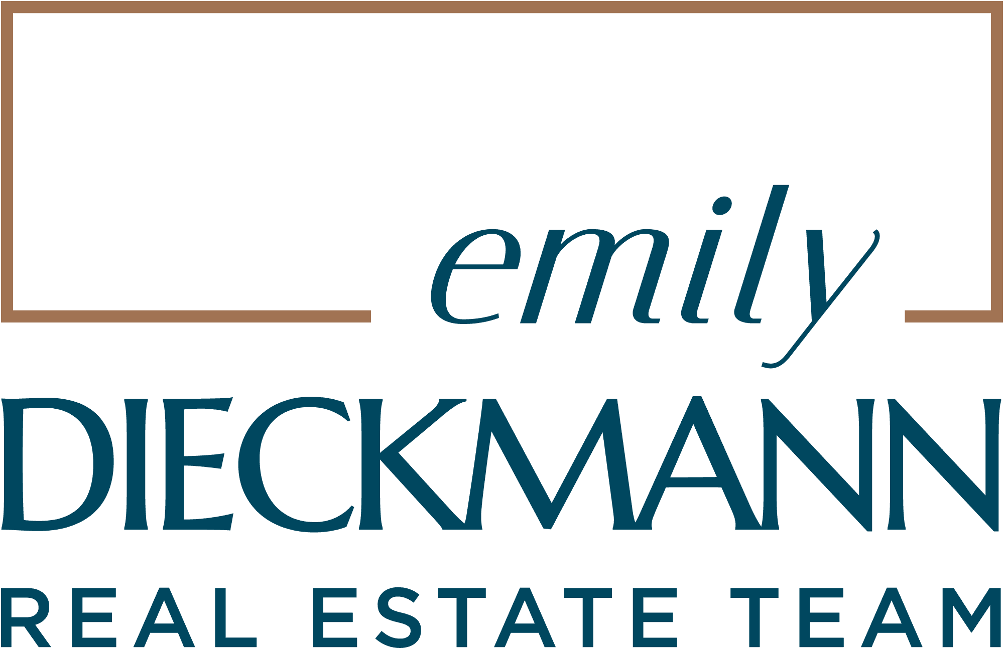 Emily Dieckmann Real Estate Team Logo | Moxie360 Marketing