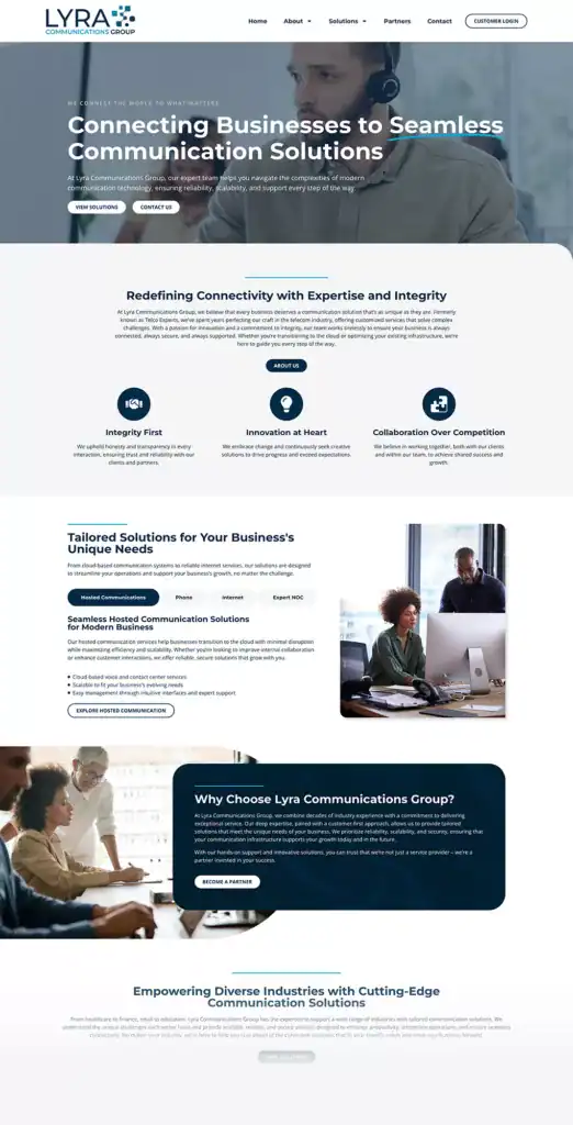 Advanced business communication technology solutions for seamless connectivity and reliable enterprise communication services.