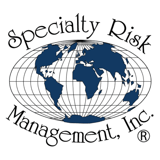 Cropped SRM LOGO BLACK FONT Globe BLUE land 04JUN24