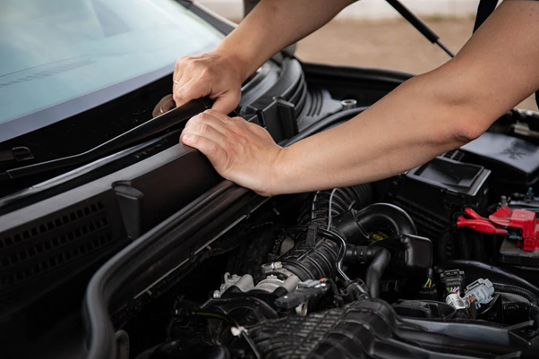 Engine inspection during seasonal transitions for optimal auto performance.