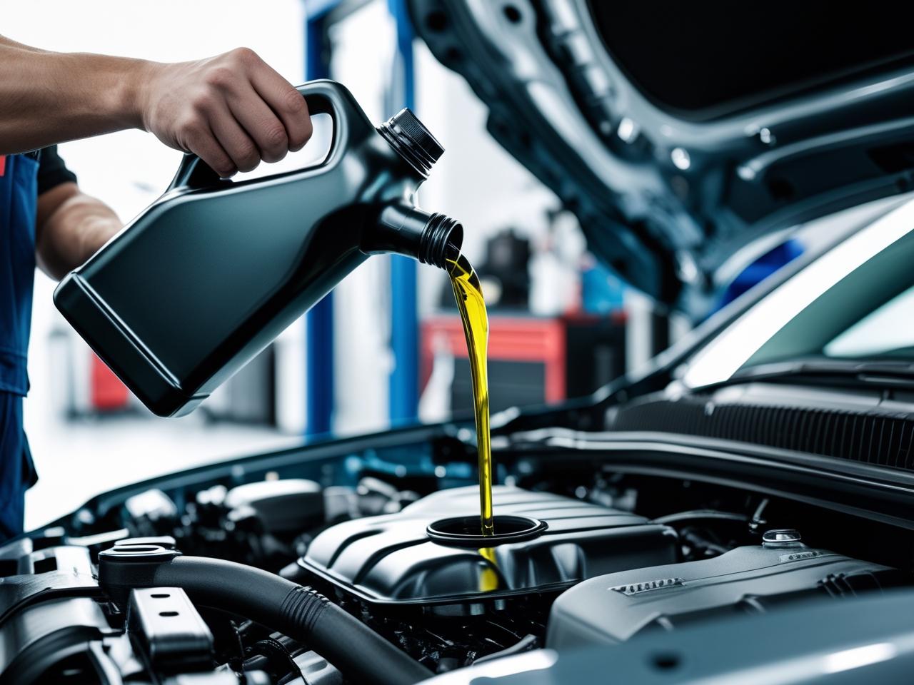 Auto repair engine oil change in Newcastle.