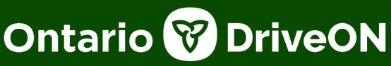 Ontario DriveON logo, vehicle inspection program for Ontario drivers.