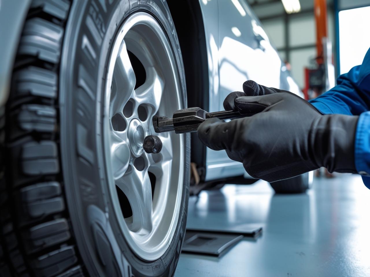 Professional car wheel repair and maintenance at Newcastle Auto Repairs.