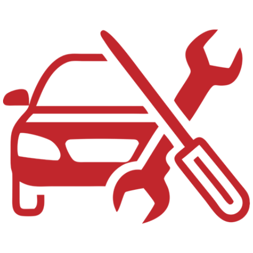Car repair and maintenance service by Noyzboyz Performance with tools and vehicle.