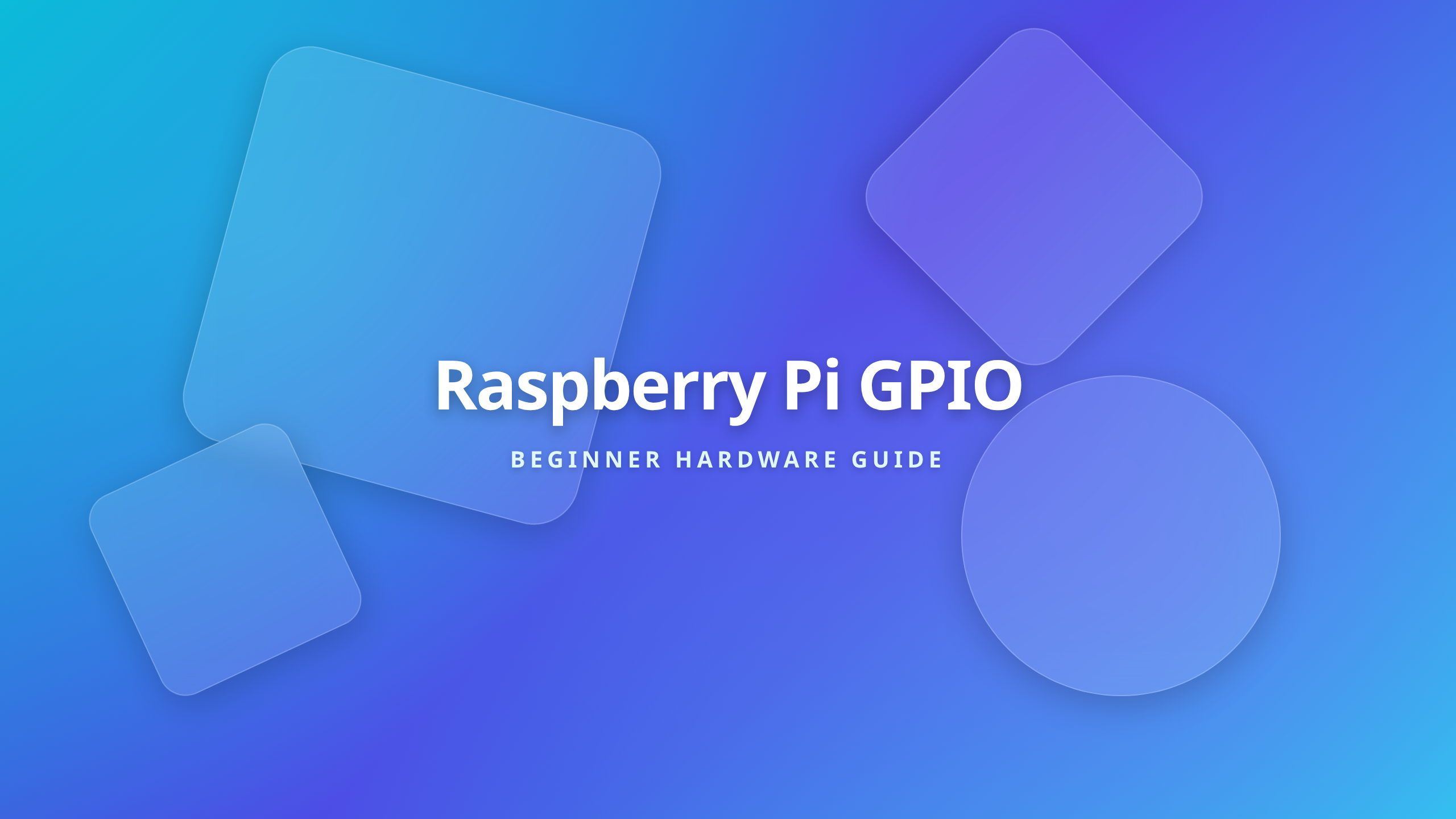 Raspberry Pi GPIO Explained for Beginners article cover feature banner