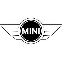 Mini Cooper car being serviced at a professional auto care center.