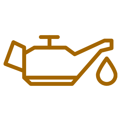 Automobile engine oil check and refill at mobile mechanic service.