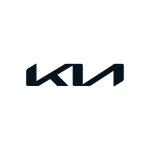 Kia car emblem logo on vehicle hood for auto repair service.