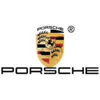 Porsche emblem logo for automotive repair services.