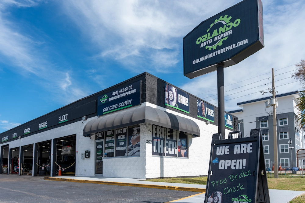 Top auto repair shop in Orlando FL — Orlando Auto Repair at 3327 W Colonial Drive, ASE Master Technicians A1-A8 certified, NAPA 24-month warranty
