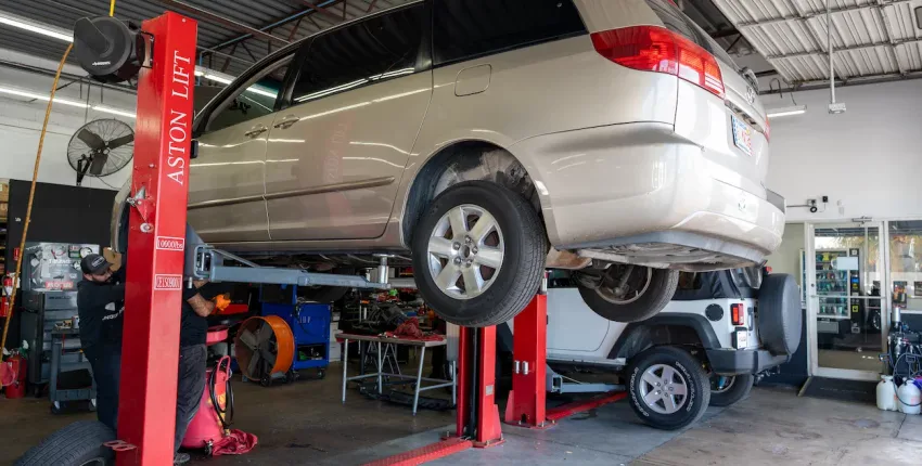 Suspension repair in Orlando FL — Orlando Auto Repair at 3327 W Colonial Drive, ASE A4 Steering and Suspension certified, shocks struts ball joints tie rods, NAPA 24mo/24k warranty