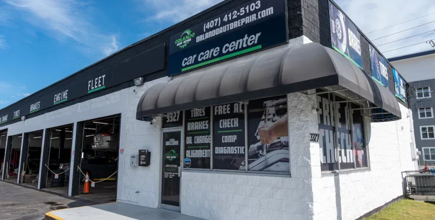 Auto repair shop in Orlando with car care services and diagnostics.