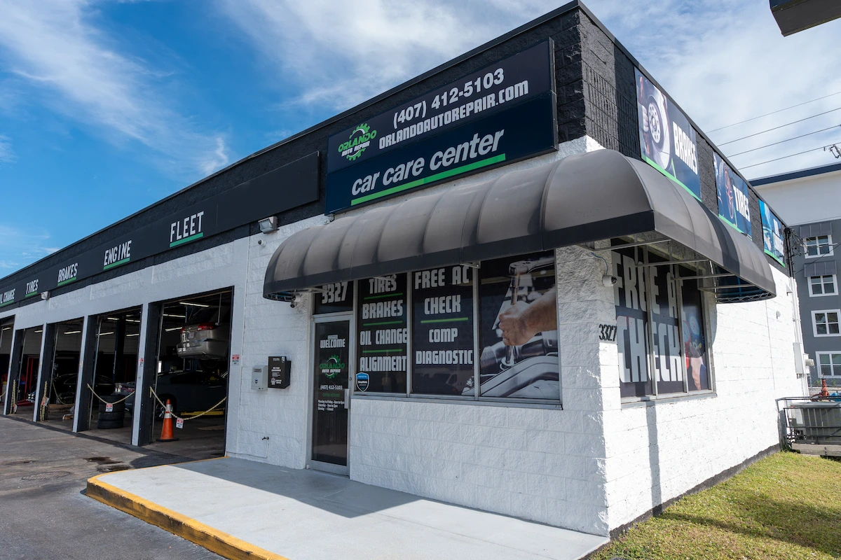 Auto repair shop in Orlando with car care services and diagnostics.
