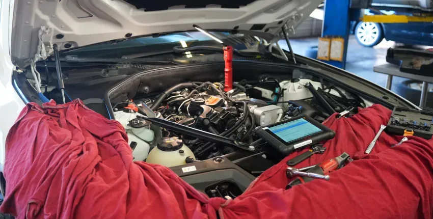 Toyota auto repair near me in Orlando — ASE Master Technician servicing a Toyota at Orlando Auto Repair, 3327 W Colonial Dr, Orlando, FL