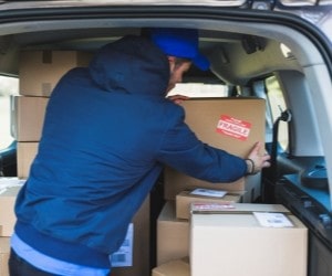 Parcel delivery service at Parney’s Car Care, expert automotive shop.