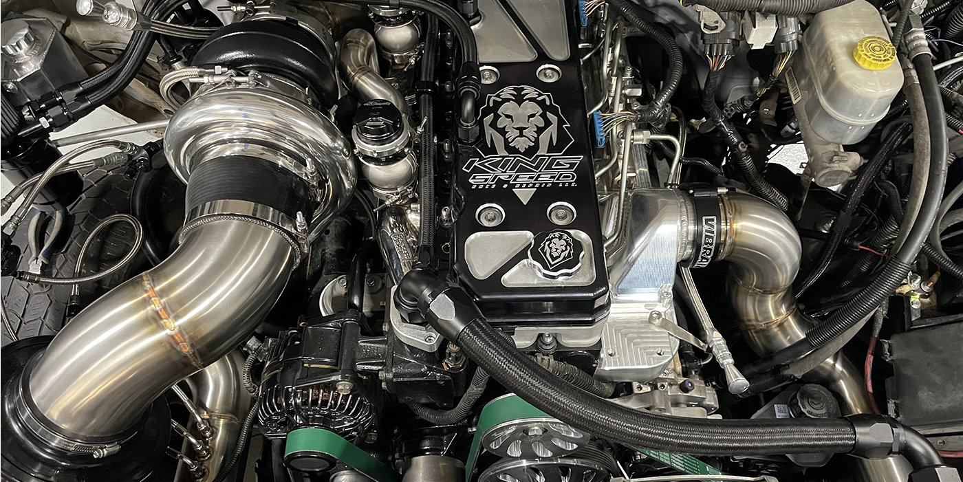 High-performance engine with custom modifications at Performance Authority.