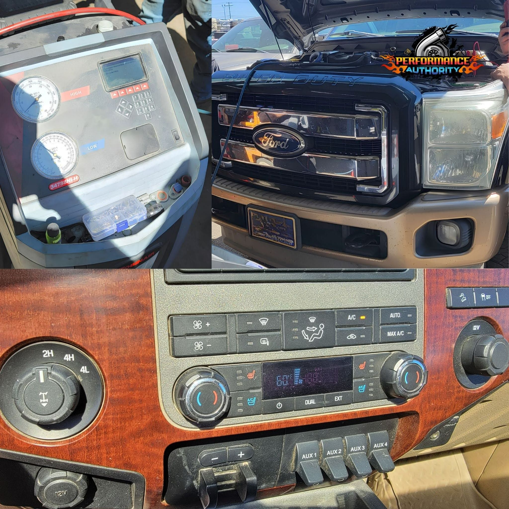 Diagnostic tools and engine control units for vehicle performance tuning.