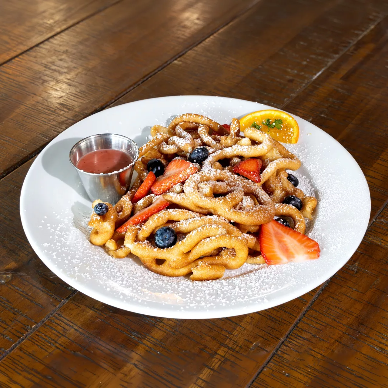 Menu Fireworks Funnel Cake Large