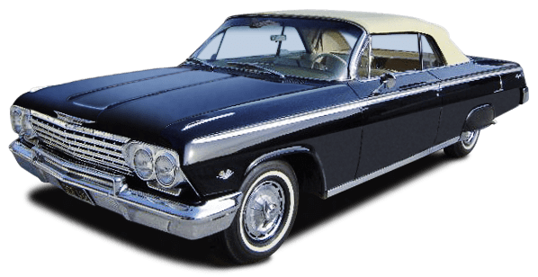 Vintage 1960s car for auto repair and restoration services.
