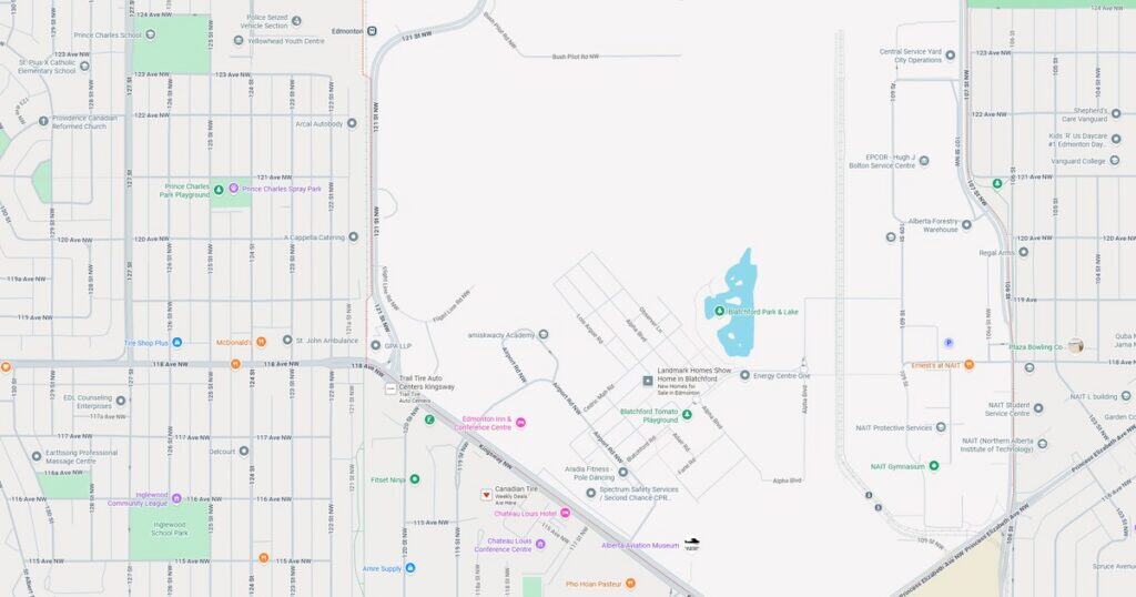 Map of Sunset Park neighborhood with streets and landmarks.