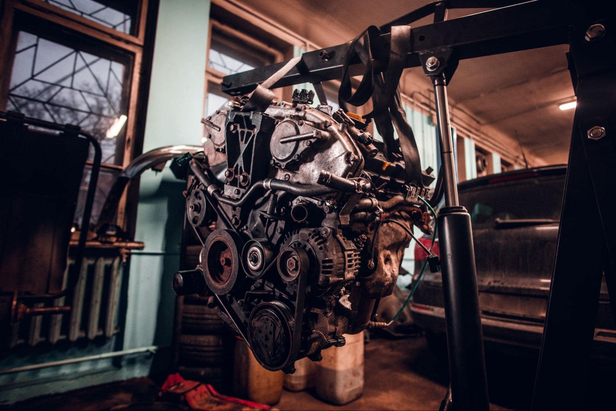 Engine repair and maintenance at Pittstop Auto Care.